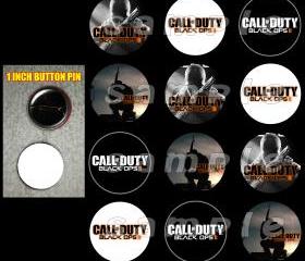 Call of Duty Black Ops 2 Set of 12 Buttons Make Great Party Favors
