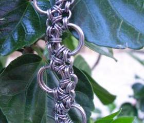 Stainless Steel Sidewalk Chain Chainmail Bracelet
