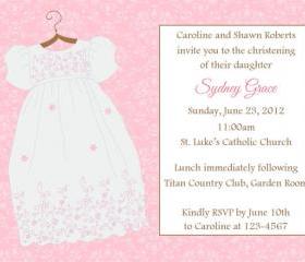 Baptism/Christening Invitation - Printable File