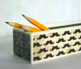 La Moustache Pencil Box