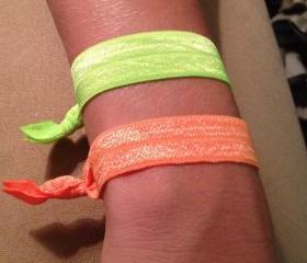 YOU PICK 2 Neon Hair Ties (and bracelets) Collections