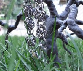Byzantine Knot Stainless Steel Bracelet
