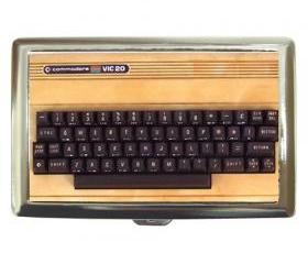 Commodore - Vic 20 - Old School - Flat Wallet or Cigarette Case