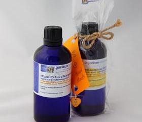 Relaxing and Calming Bath Oil with Orange and Lavender Essential Oils 100ml