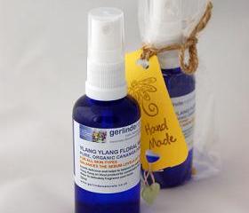 Pure Organic Ylang Ylang Floral Water / Toner 100ml - ideal for combination skin