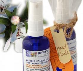 Pure Organic Manuka Honey Floral Water / Toner 100ml - calming and antibacterial
