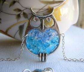 Blue Owl Bracelet