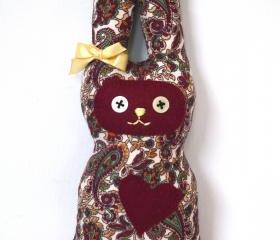 Paisley printed bunny soft toy