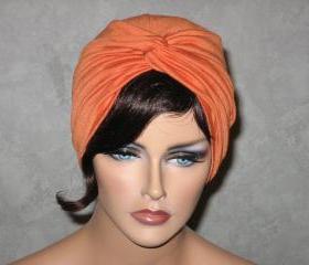 Handmade Twist Fashion Turban -Orange