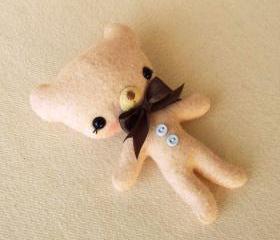 Tag-Along Bear pdf Pattern