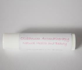 Chocolate lipbalm tube.