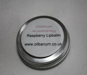 Raspberry lipbalm tin 10ml.