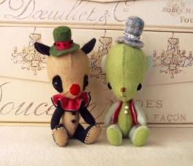 Circus Stufflings - Dog and Bear pdf Patterns