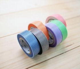 Japanese Masking Tape, Stripe set, mt