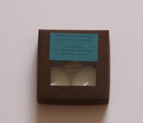 Tropical Nights set of 4 rapeseed wax tealight candles