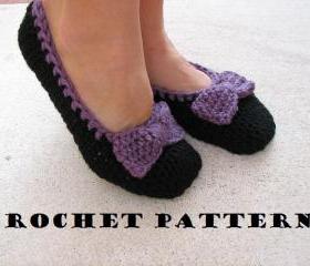Adult Slippers Crochet Pattern PDF,Easy, Great for Beginners, Shoes Crochet Pattern Slippers, Pattern No. 12