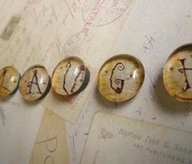 LAUGH - Glass Magnet Set