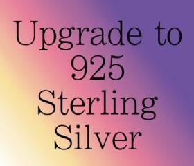 Upgrade any single Ear Cuff from Silver Plated Wire to Solid Sterling Silver