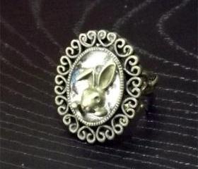 Rabbit Adjustable Ring