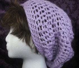 SALE Easy Super Slouch Hat Crochet PDF pattern, Beret crochet pattern, beanie crochet pattern