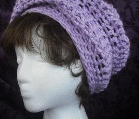 SALE Easy Super Slouch Hat Crochet PDF pattern, Beret crochet pattern, beanie crochet pattern