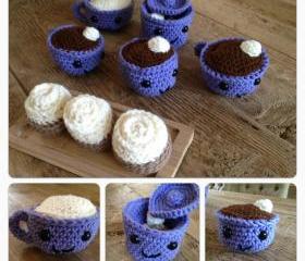 Hot Chocolate and Marshmallow play set