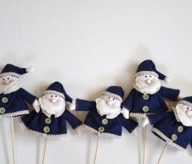 Christmas Decorative Fabric Santa