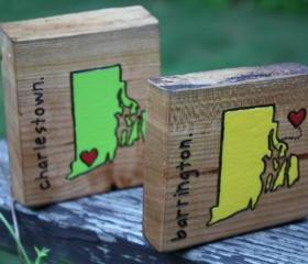 Personalized Sign - X-SMALL - Rustic Wood Custom Ornament