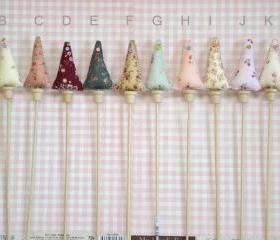 Little Fabric Chritmas Decorative Trees