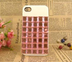 Bling crystal iPhone 4 case, iPhone 4s case, iPhone covers, cut iPhone 4 case