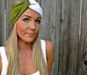 Vintage Turban Style Stretch Jersey Knit Headband - Build a Turban - Mix & Match