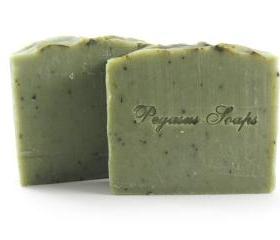 Mystic Mint Cold Process Soap Vegan Friendly