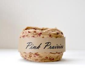 Fabric Ribbon , Floral Cotton Fabric