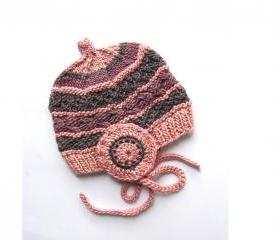 Newborn Silk/Wool Hat, Very Soft, Warm And Cosy