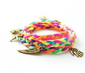 Mixed Woven Friendship Bracelet