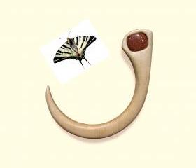  Hair Sticks Fork Hairpin Hand Carved Hair Accessory MariyaArts