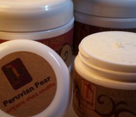 4oz. PEAR Organic Shea Souffle' Whipped Shea Butter