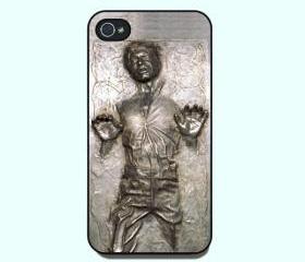 Iphone 4 Case- Han Solo frozen in Carbonite star war,iphone 4S Case,personalized Iphone 4 Case In Plastic Or Silicone 
