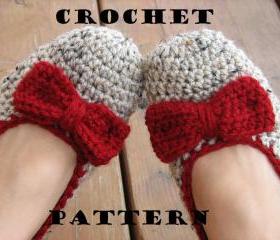 Adult Slippers Crochet Pattern PDF,Easy, Great for Beginners, Shoes Crochet Pattern Slippers, Pattern No. 12