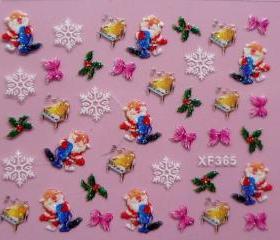 3D Christmas Decal designs for crafting projects