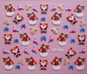 3D Christmas Decal designs for crafting projects
