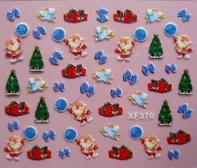 3D Christmas Decal designs for crafting projects