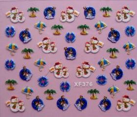 3D Christmas Decal designs for crafting projects