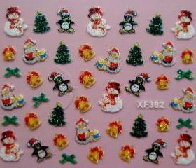 3D Christmas Decal designs for crafting projects