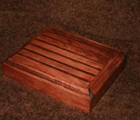 OAK or CYPRESS Challenge Coin Holder - 9 1/2" x 8" - Solid Wood (Ready to Ship) Display Military Coins