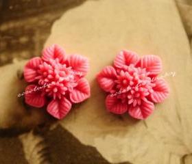  2pcs Vintage Resin Cabochons 16mm BW-SZ-78