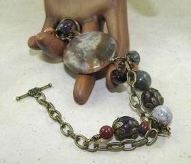 Rockin Brass Bracelet