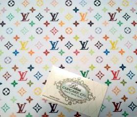 Designer Inspired Louis Vuitton Edible Image, Make A Cake Purse, Shoe or Any Cake Design