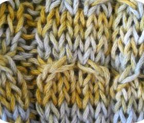Knitting Scarf Pattern, Cotton - Knitting tutorial PDF