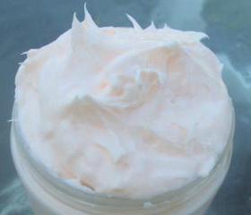 Orange Sherbet Foaming Bath Whip 4 oz jar